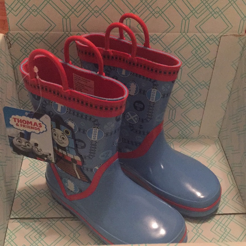 New in Box Thomas Rain Boots Toddler Size 10